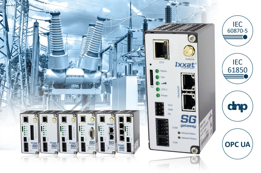 Ixxat Smart Grid Gateways – advanced connectivity with maximum security